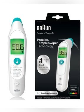 Braun Templeswipe Forehead Thermometer (BST200US)